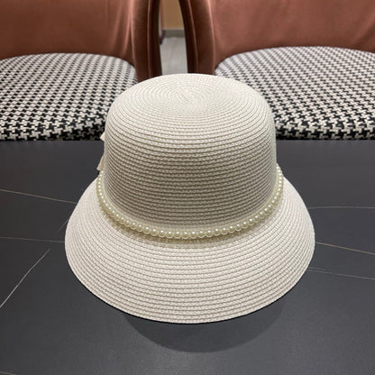 Dior Bow Pearl Hat 220997