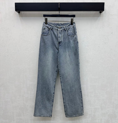 Chanel 2026 Jeans With Silver Buckle 359365