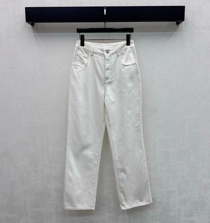 Chanel 2026 Jeans With Silver Buckle 359365