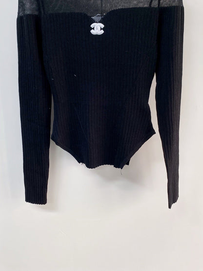 Chanel 2026 Long-Sleeve Top Wool 166733
