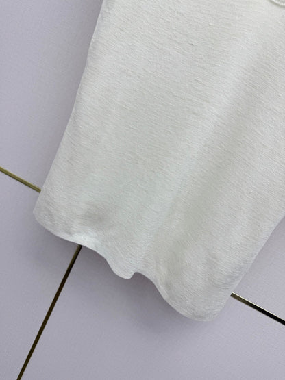 Chanel 2026 U-neck Top With 3D Flower 367688