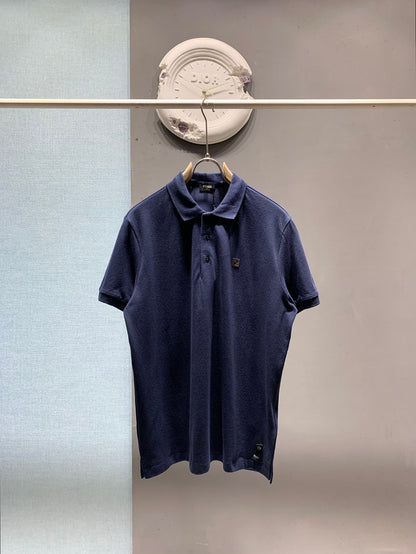 Fendi 2026 Men's Polo Shirt Cotton Fabric 801524
