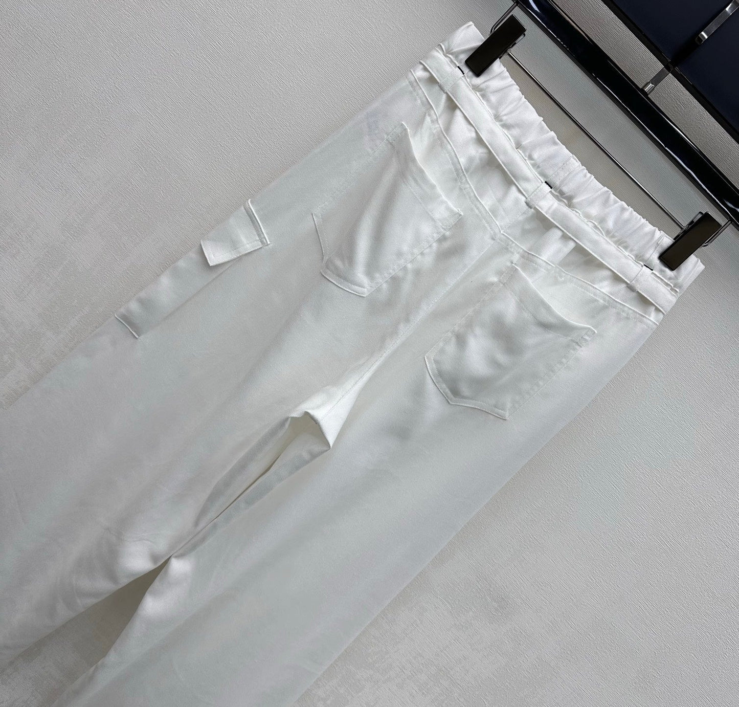 Chanel 2026 Drawstring Straight-leg Trouser Cotton 363900