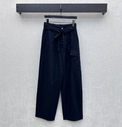Chanel 2026 Drawstring Straight-leg Trouser Cotton 363900
