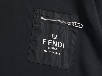 Fendi 2026 Men's Short T-shirt Cotton 796561