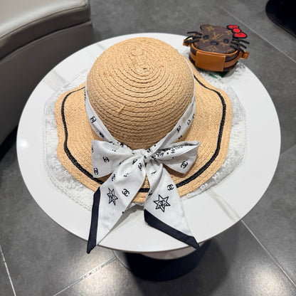 Chanel Sun Hat Raffia 219142