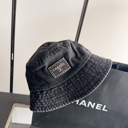Chanel Denim Vintage Bucket Hat 229055
