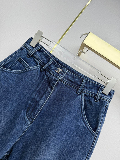 Chanel 2026 Denim Short Jeans Cotton 367720