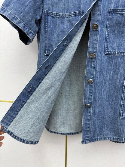 Chanel 2026 Denim Shirt Cotton 367721