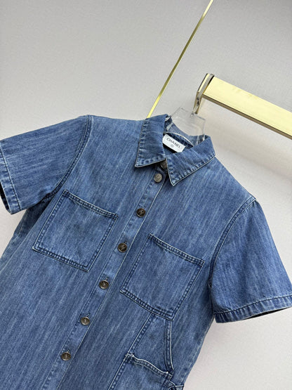 Chanel 2026 Denim Shirt Cotton 367721
