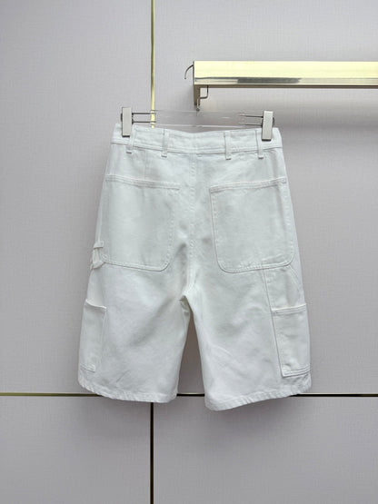 Chanel 2026 Denim Short Jeans Cotton 367720