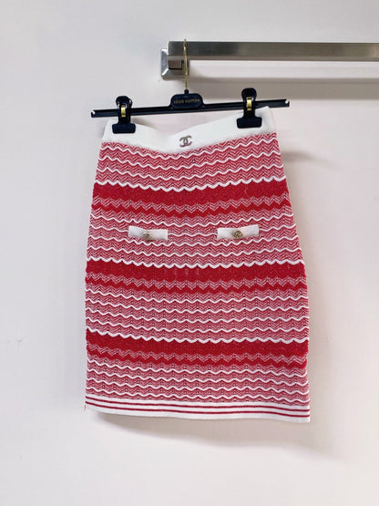 Chanel 2026  Midi Skirt Wool Tencel 268443