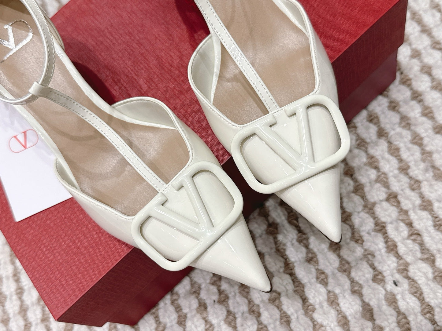 VT 26s High Heeled Open-toe Sandals 60 Patent Leather 722235