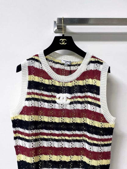 Chanel 2026 Vest Multicolor Cotton 295270