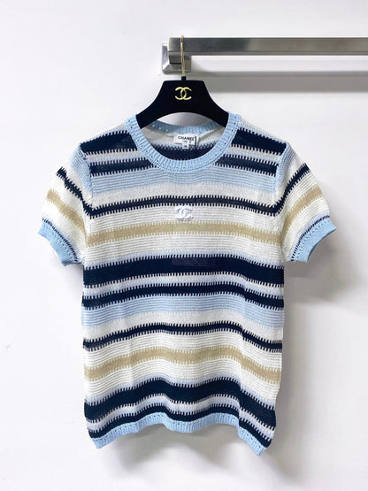 Chanel 2026 Short-sleeved Shirt Acrylic 295266