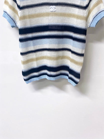 Chanel 2026 Short-sleeved Shirt Acrylic 295266