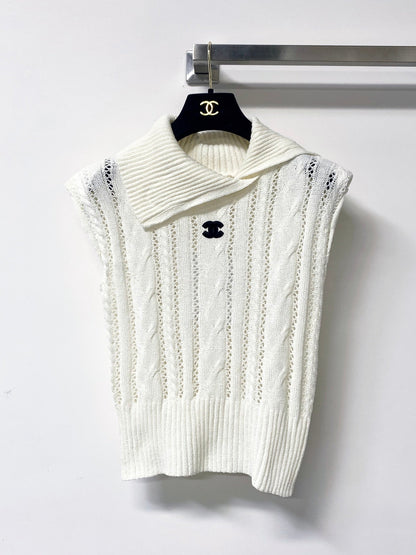 Chanel 2026 Knit Sweater Vest Laine Wool 315615
