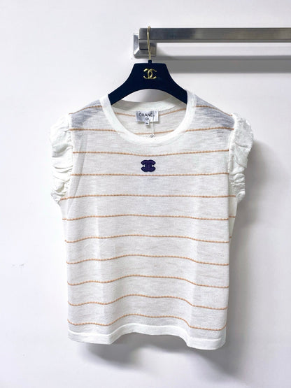 Chanel 2026 Short-Sleeved Shirt Wool 439829