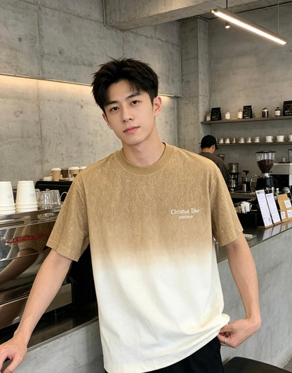 CD 26A Men Short-Sleeve T-Shirt Ombre Cotton 285038