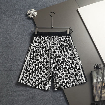 CD 26A Men Terry Cloth Short Oblique Embroidery Fabric 285967