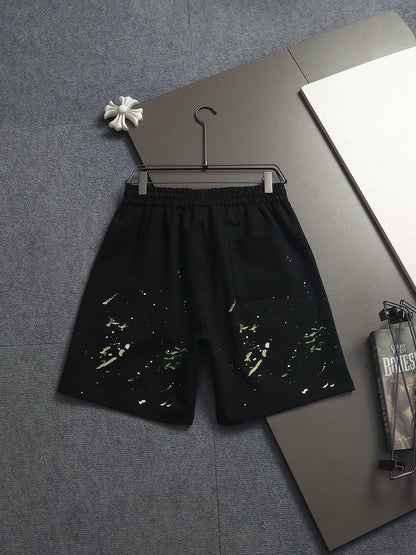 CD 26A Men Terry Cloth Short Oblique Embroidery Fabric 285977