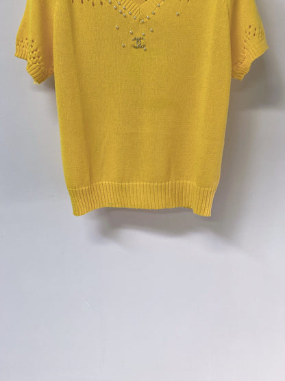 Chanel 2026 Short-Sleeve Shirt Nitrile Cotton 471933