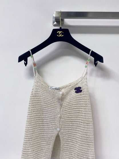 Chanel 2026 Logo CC Camisole Viscosa 471908