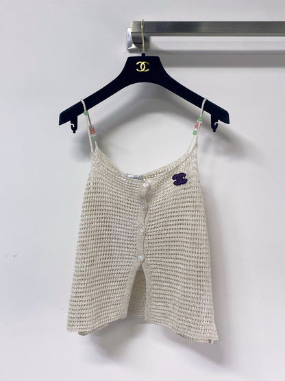 Chanel 2026 Logo CC Camisole Viscosa 471908