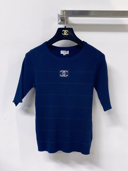 Chanel 2026 Short-Sleeve Shirt Laine Wool 479880