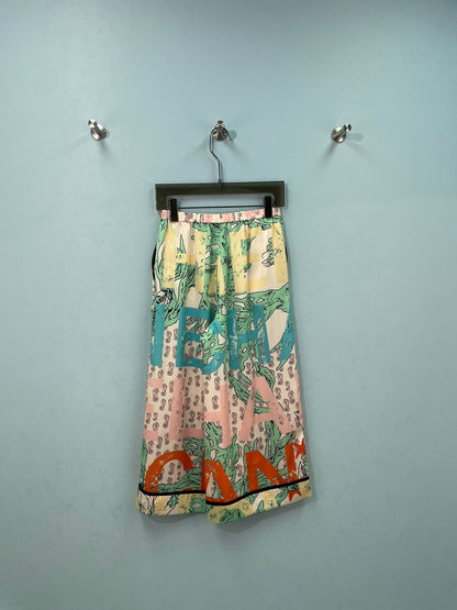 Chanel 2026 Multicolour Trousers Silk Cotton 482181