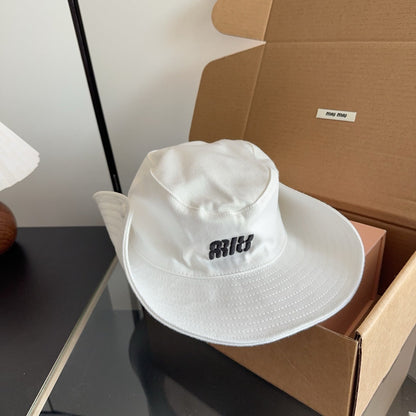 Miumiu Drill Hat 299646