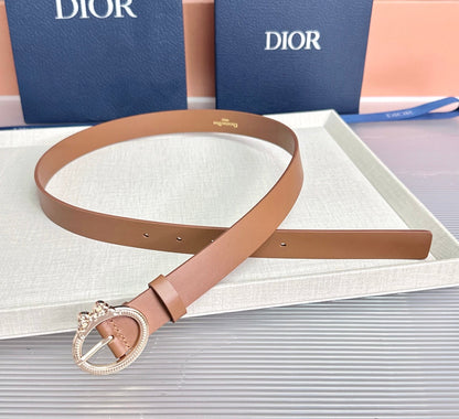 Dior Médaillon Belt 25mm Smooth Calfskin 209867