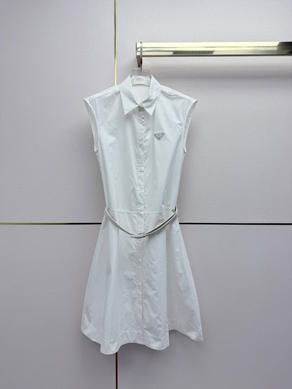 Prada 2026 Vest Dress Cotton 400172