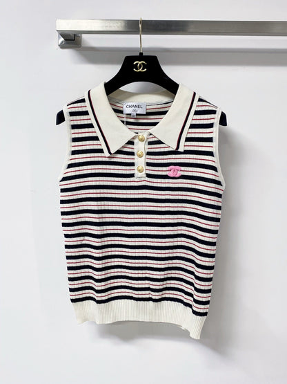Chanel 2026 Vest Polo Shirt Wool 632169