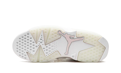 Nike Air Jordan 6 Retro White Pastel Pink Cowhide