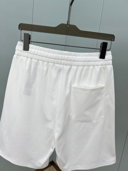 GC 2026 Men's Casual Shorts White Cotton Fabric 696057