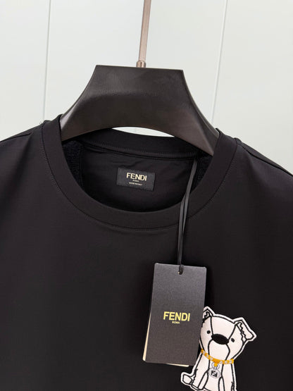 Fendi 2026 Men's Short-Sleeve T-Shirt Cotton 803004