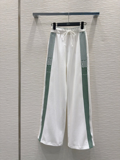 CD 25 Set White Green Cotton