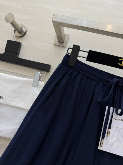 Chanel 2026 Long Pants and Tank Top Set Cotton 402473