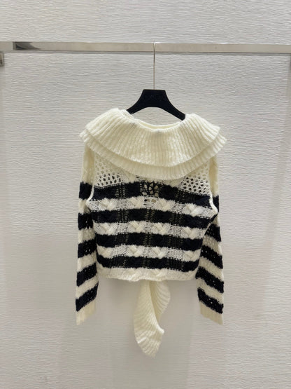 CD 25 Striped Long sleeve Sweater 286356