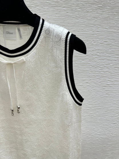 Dior 2026 Vest with Logo Cashmere 445630