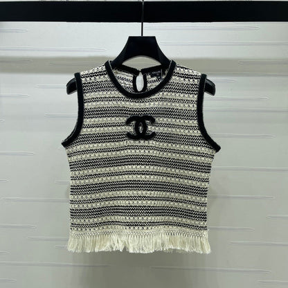 Chanel 2026 Vest Shirt Black Wool 638335
