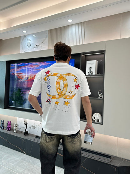 CC 2026 Short-Sleeve T-Shirt Double C Star Cotton 436859