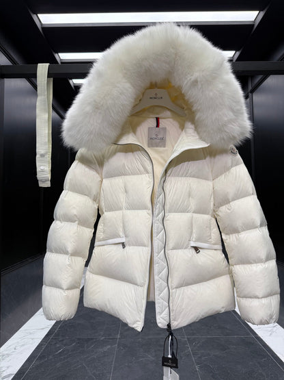 MC 25 Down Jacket White Polyester 0010