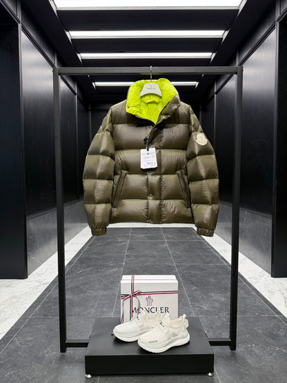 MC 25 Down Jacket Moss Green Polyester 0011