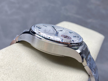 IWC Portuguese 42.4mm Cream Dial Steel Case Blue Numerals