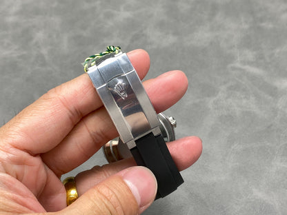 Rolex Sky-Dweller 42mm Stainless Steel Black Dial Rubber Strap