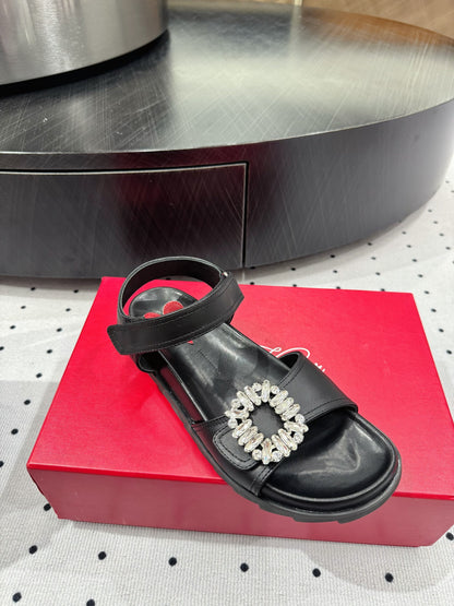 Viv 25 PlatForm Sandals Black Sheepskin 295960