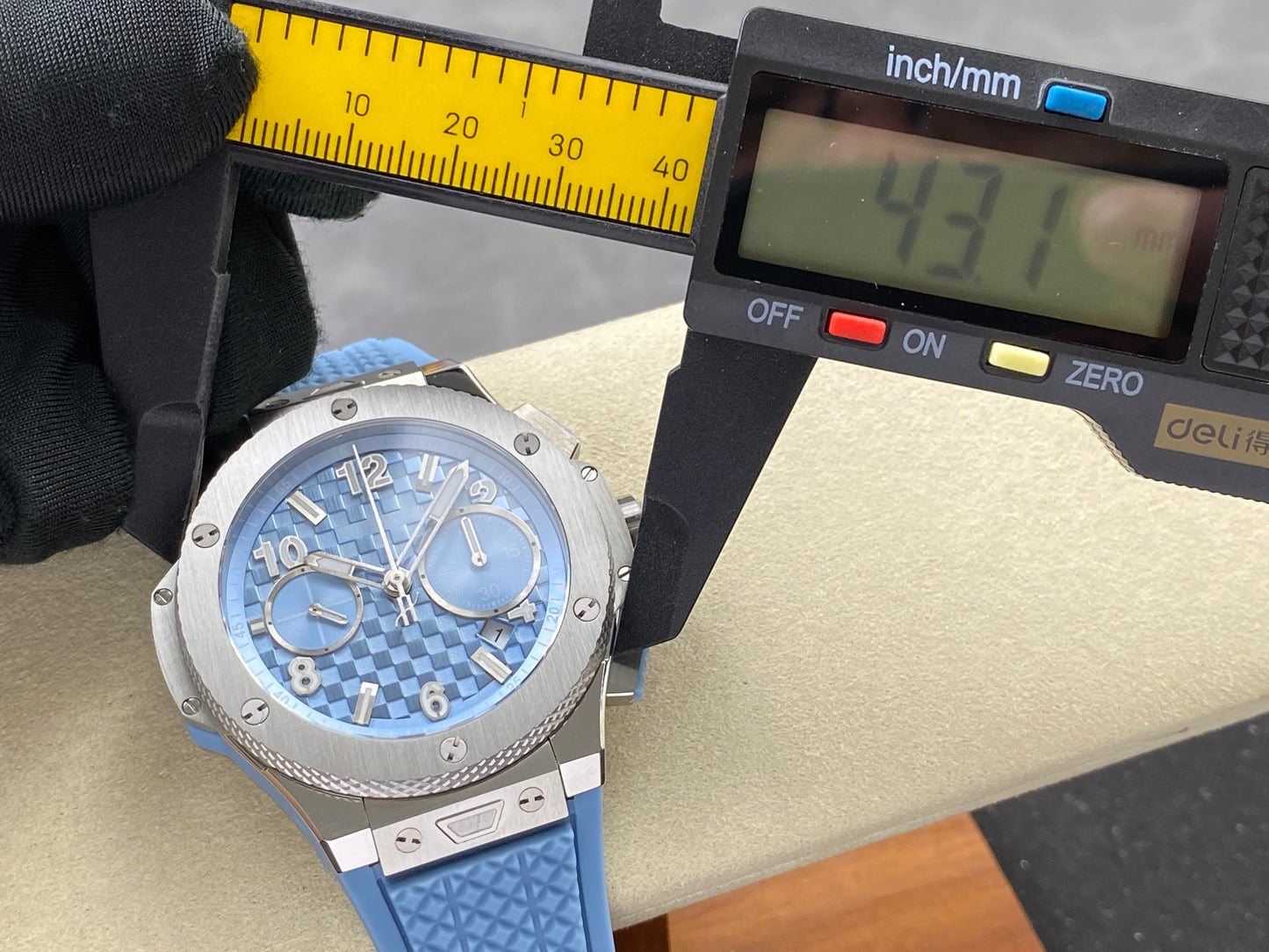 Hublot Big Bang Unico Original Unico Titanium Coal Blue 43mm Watch