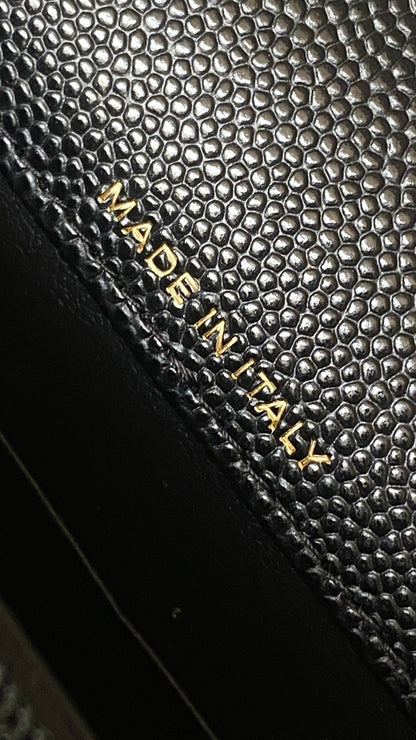 Chanel 25 Bag 18cm Black Lambskin